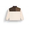 Polar fleece Picture ARCCA W 1/4 FLEECE (B Vanilla Cocoa Chicory) Women's