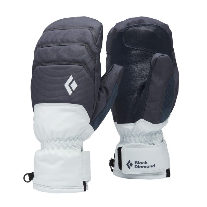 Dame Black Diamond W MISSION MX MITTS (Charcoal-Belay Blue) vanter