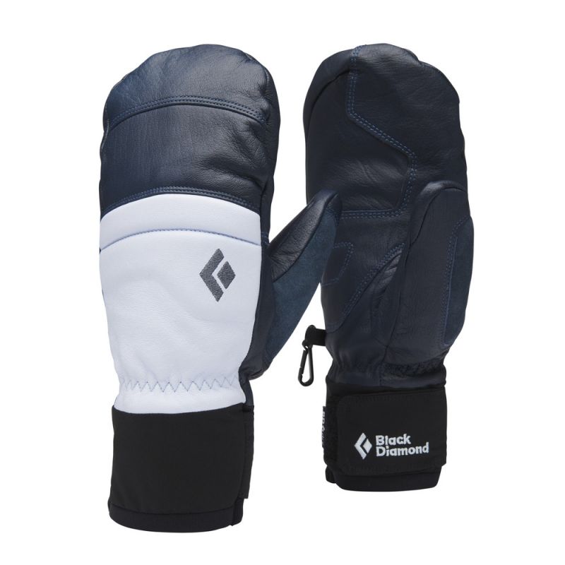 Moufles de ski BLACK DIAMOND W SPARK MITTS (Charcoal-Belay Blue) femme