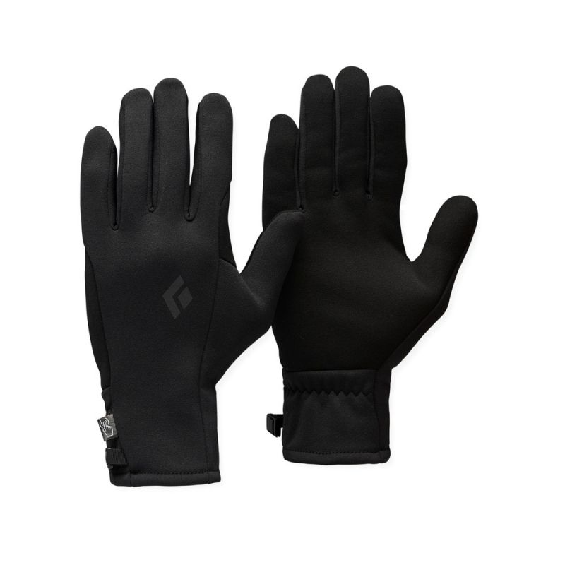 Käsineet Black Diamond MIDWEIGHT SCREENTAP LINERS (musta)