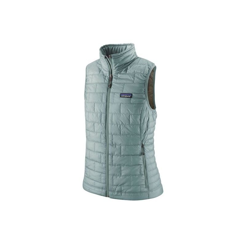 Women's Nano Puff sleeveless down jacket (Thermal blue)