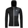 Polaire ORTOVOX Fleece Hoody (black raven) homme