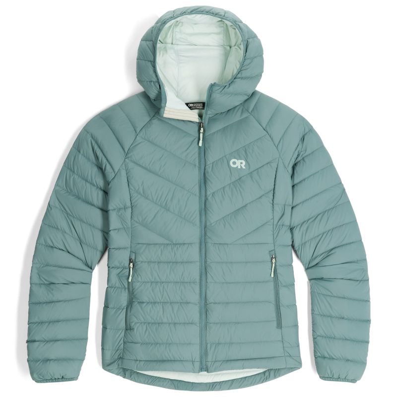 Dunjacka Outdoor Research Women's Transcendent Down Hoodie (Neptune)
