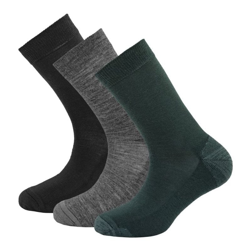 Pack x3 socks Devold DAILY MERINO MEDIUM SOCK 3PK WOODS MIX