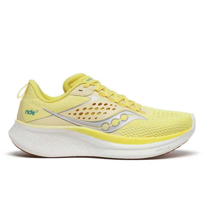 Chaussures de running SAUCONY RIDE 17 (FINCH/GUM) Femme
