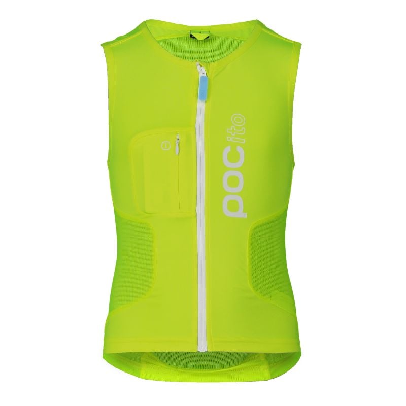 Poc Pocito Vpd Air Vest (Fluorescerende gul/grønn) for barn, skibeskytter