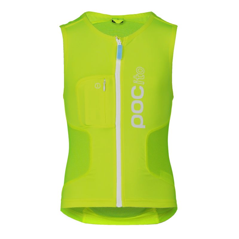 Kinder Poc Pocito Vpd Air Vest (fluorescerend geel/groen) skibeschermer