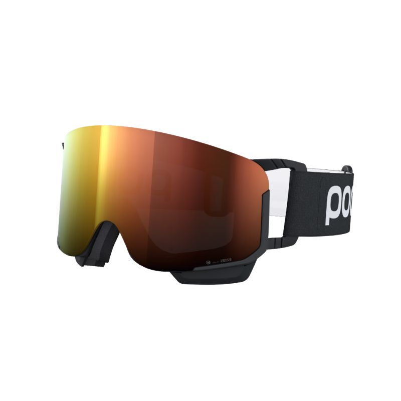 Skimaske POC Nexal Mid (Uranium Black/Partly Sunny Orange) kat 2