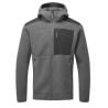 Polar fleece MOUNTAIN EQUIPMENT Highpile Hooded Jacket til mænd (Anvil Grey/Black)