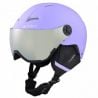 Sk helmet with visor Cairn ANDROID VISOR J MAT (Lilac) Kinder
