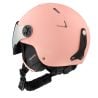 Casco da sci con visiera Cairn ANDROID VISOR J MAT PASTEL CORAL - Bambini