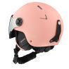 Skihjelm med visir Cairn ANDROID VISOR J MAT PASTEL CORAL - Barn