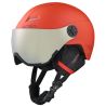 Hiihtokypärä visiirillä Cairn Android Visor J (MAT BRIGHT RED) Lapsi