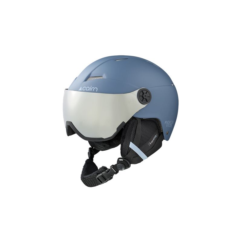 Sk helmet with visor Cairn ANDROID VISOR (MAT VINTAGE BLUE)