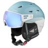Helm mit Visier Cairn Shuffle S-visor Evolight Nxt (MAT METALLIC EUCALYPTUS)