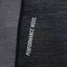Top tecnico Odlo BL TOP girocollo l/s - NATURAL PERFORMANCE PW 150 (grigio melange - grigio scuro melange) uomo