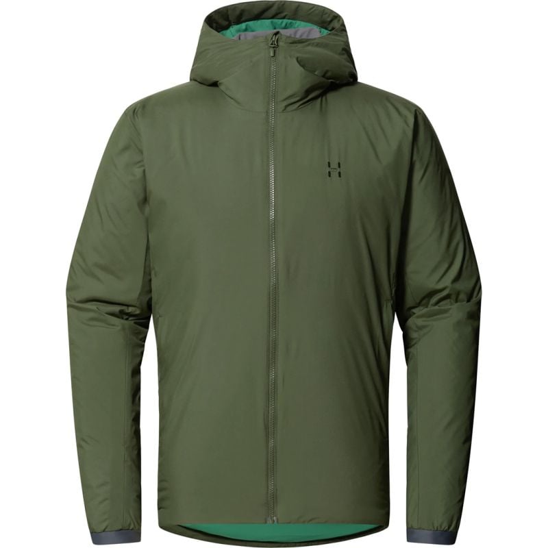 HAGLOFS Mimic Alert Hood Jacket til mænd (Seaweed Green)
