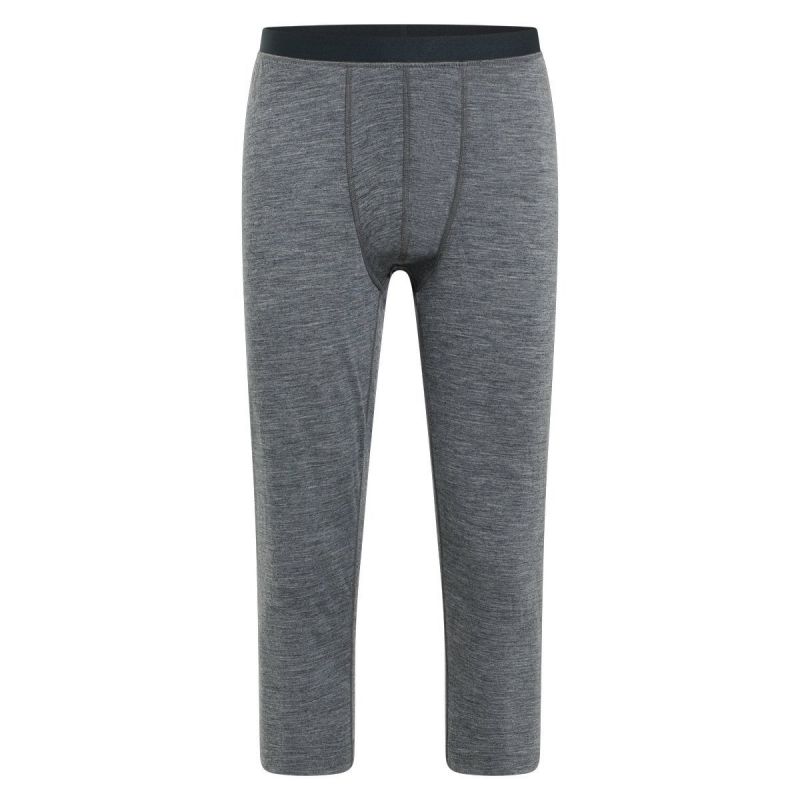 Mallas 3/4 para hombre Odlo BL BOTTOM 3/4 - MERINO 200 (Odlo gris acero melange)