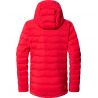 Chaqueta con capucha de plumón HAGLÖFS Spitz para mujer (Rojo vivo)