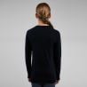 Ropa interior técnica para niños Odlo BL TOP cuello redondo l/s - MERINO 200 (negro)