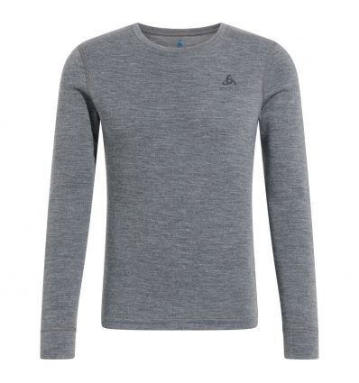 ODLO BL TOP CREW NECK SINGLET PERFORMANCE LIGHT W WHITE - Canottiera