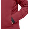 Naisten HAGLOFS Mimic Alert Hood takki (karmiininpunainen)