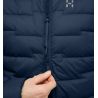 HAGLOFS ROC Flash Down Hood Jacket til kvinder (Tarn Blue)