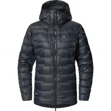 Naisten HAGLOFS ROC Flash Flash Down Hood (Tarn Blue) takki