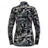 Odlo BL TOP turtle neck l/s half zip - MERINO HERITAGE (provinsblå - sort)