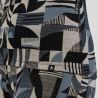 Odlo BL TOP turtle neck l/s half zip - MERINO HERITAGE (provincial blue - black)
