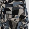 Odlo BL TOP turtle neck l/s half zip - MERINO HERITAGE (provinsblå - sort)