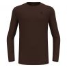Miesten alusvaatteet Odlo BL TOP crew neck l/s - MERINO 160 (fudge)