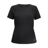 Dames Active Ultralite Korte Mouw Actief ZWART Smartwool
