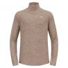 Pullover til mænd Odlo Mid layer 1/2 zip ESSENTIAL THERMAL (cinder melange)