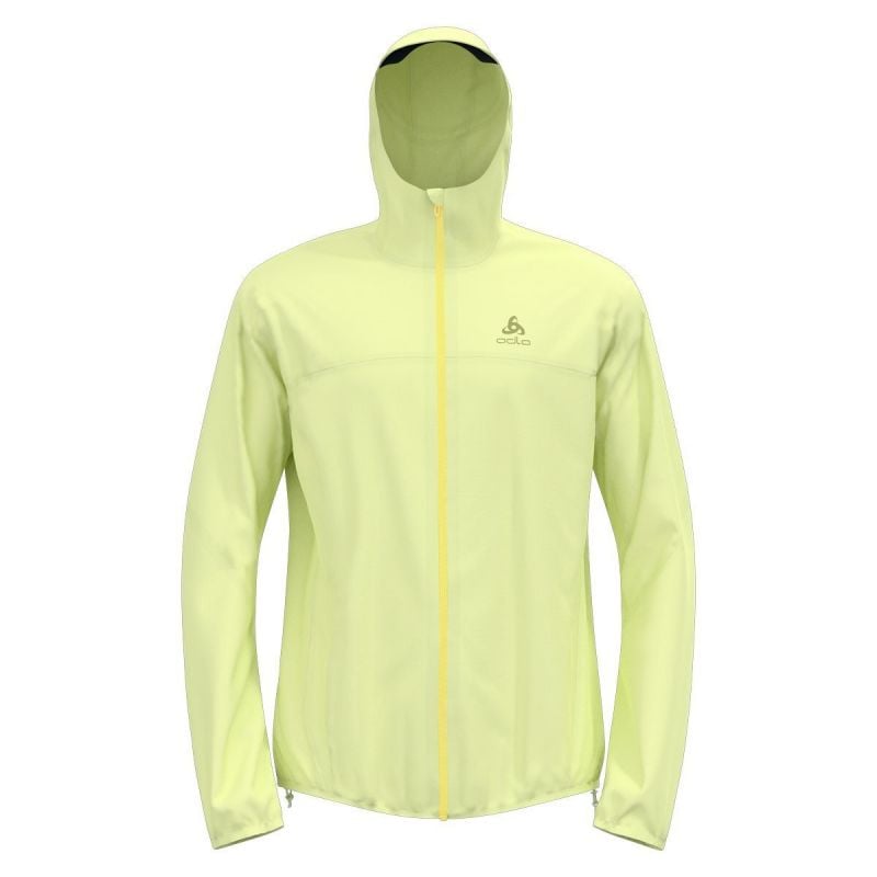 Vattentät jacka Odlo Jacka - Herr X-ALP WATERPROOF (shadow lime)