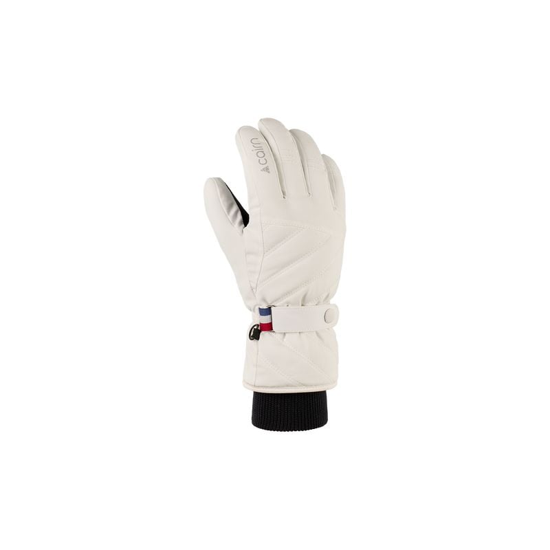 Ski gloves Cairn NEIGE 2 W C-TEX WHITE - Ladies