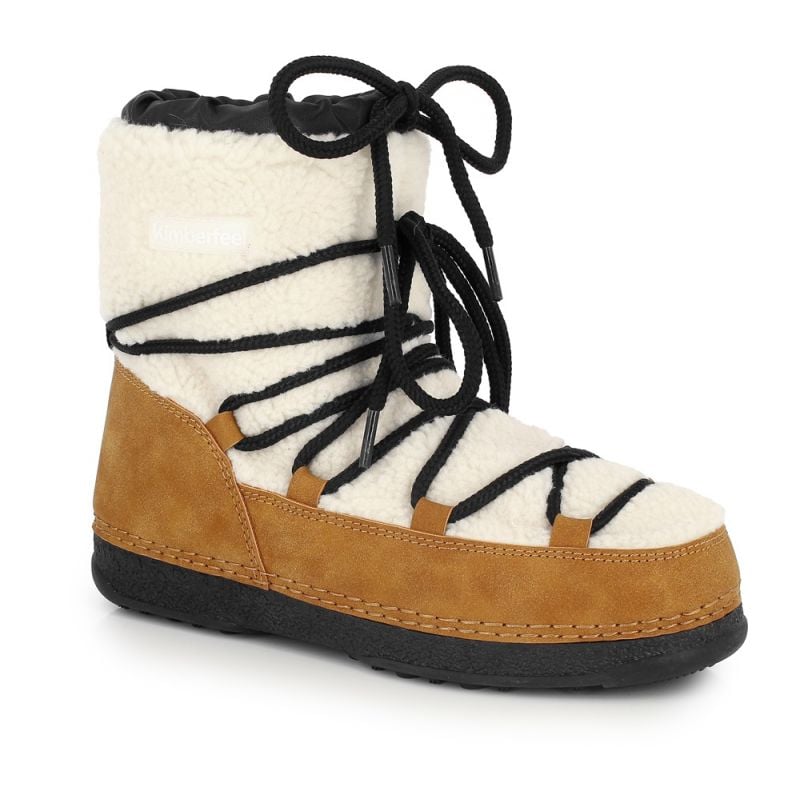 Naisten Kimberfeel ERICA (Camel) lumikengät (Camel)
