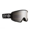 SPY Crusher Elite Eco Matte Black - Silver Mirror (Sort)