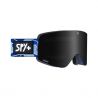 SPY MARAUDER SE SPY + LUCAS BEAUFORT - MUSTA PEILI + HAPPY LL PERSIMMON SILVER MIRROR (sininen)