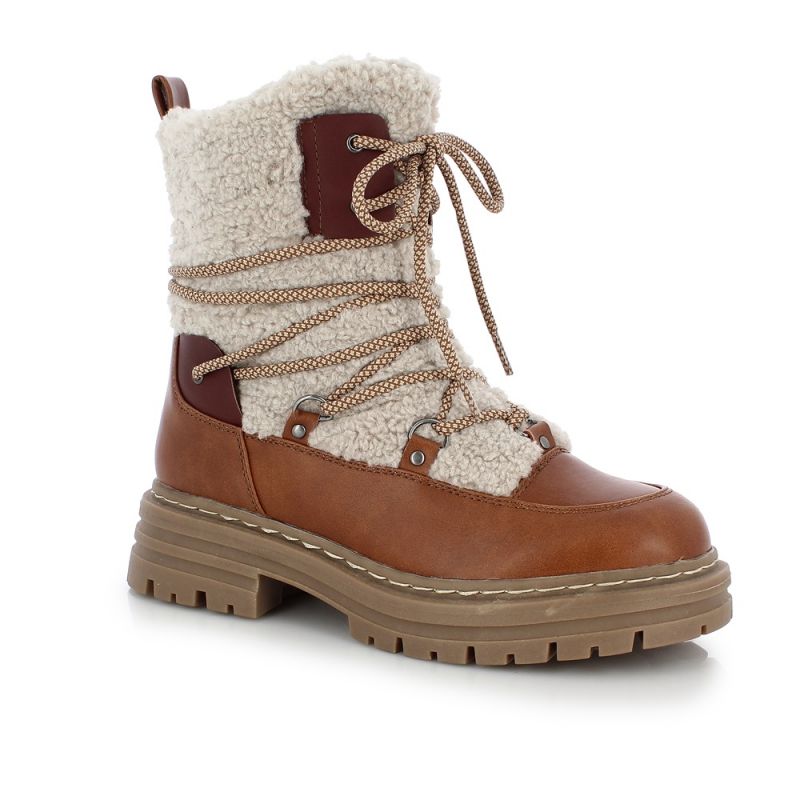 Botas de nieve Kimberfeel MARIA (Camel) mujer