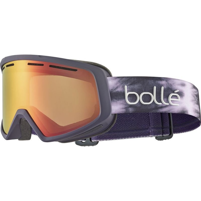 Maschera da sci BOLLE CASCADE (Plum Tie & Dye Matte - Sunrise Photochromic Cat 1 a 3)