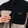 Odlo Capa media con cremallera completa - ESSENTIAL HIGH PILE BLOCKED (negro - cinder)