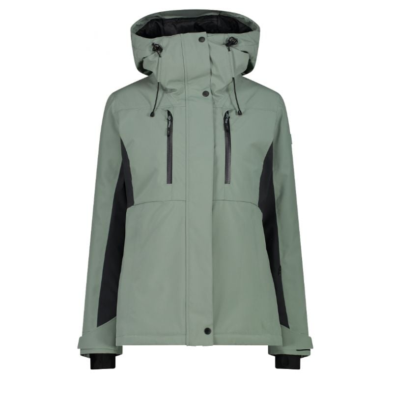 Skidjacka CMP WOMAN JACKET FIX HOOD (MINERAL)