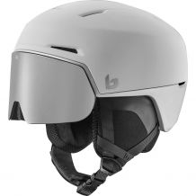 Skidhjälm med visir BOLLE X-FUSION PURE (Vit Grå Matt - Brun Gun Cat 2)