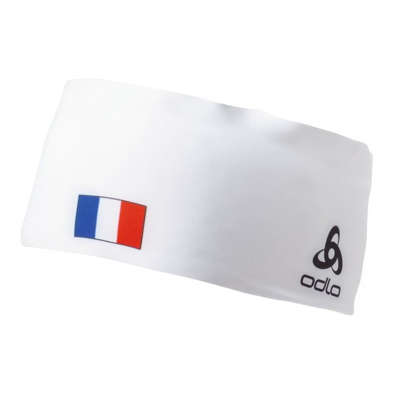 Stirnband Odlo Competition Fan Warm (Weiß)