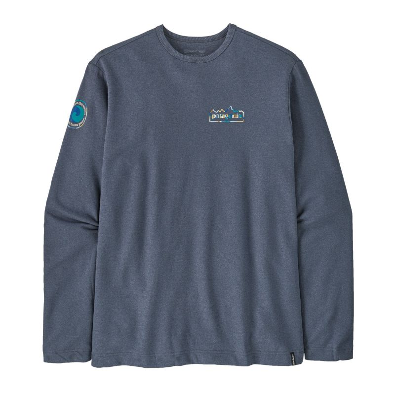 Camiseta Patagonia M's Men's LW Unity Fitz Wildrise Crew (New Navy)