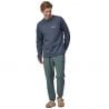 T-shirt Patagonia Uomo LW Unity Fitz Wildrise Crew (New Navy)