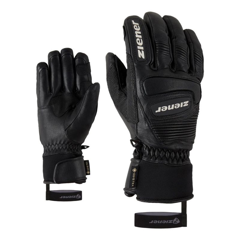 Handskar Ziener GUARD GTX Gore grip PR handske skidor alpin (Svart)