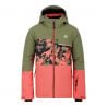 Giacca da sci per bambini Dare2B Traverse II Jkt (Orange Rust Camo Print)