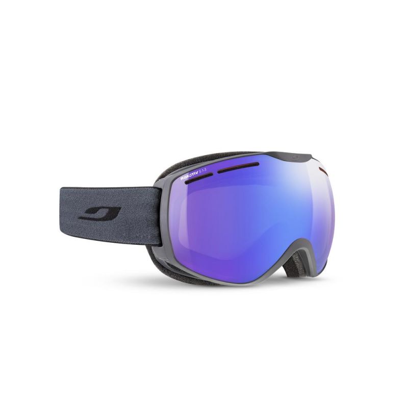 Skimaske Julbo FUSION (DUNKELGRAU - Reactiv 1-3 High Contrast)